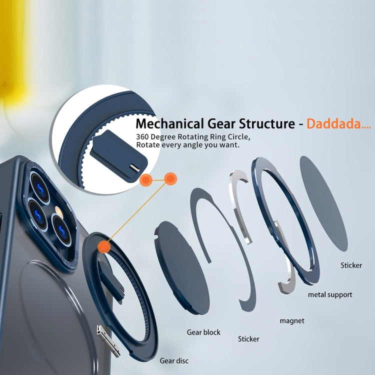 360-degree Rotating MagSafe Magnetic Holder Phone Case