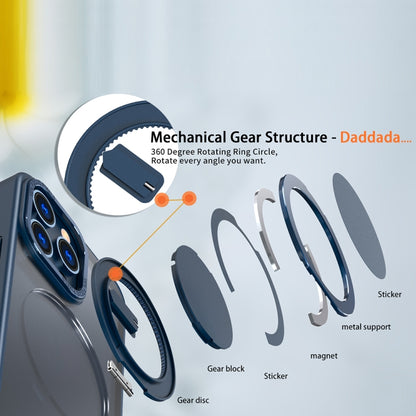 360-degree Rotating MagSafe Magnetic Holder Phone Case