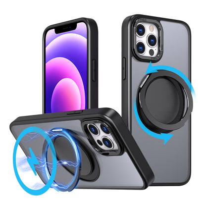 360-degree Rotating MagSafe Magnetic Holder Phone Case