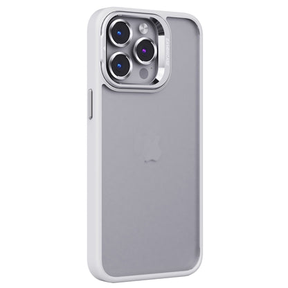 Invisible Lens Holder PC + TPU Frosted Phone Case