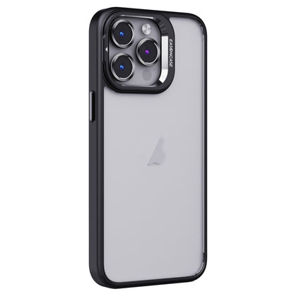 Invisible Lens Holder PC + TPU Frosted Phone Case