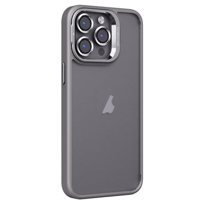Invisible Lens Holder PC + TPU Frosted Phone Case