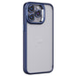 Invisible Lens Holder PC + TPU Frosted Phone Case