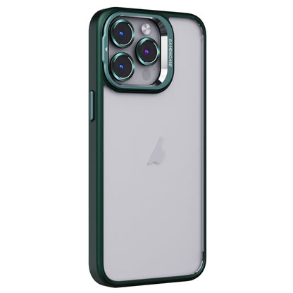 Invisible Lens Holder PC + TPU Frosted Phone Case