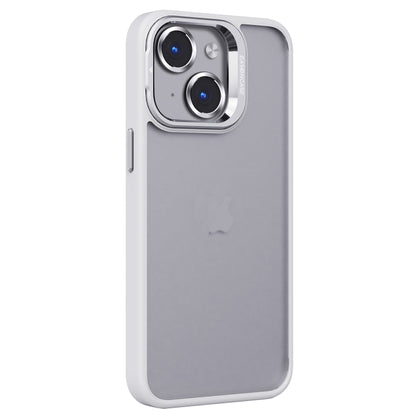 Invisible Lens Holder PC + TPU Frosted Phone Case