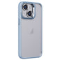 Invisible Lens Holder PC + TPU Frosted Phone Case