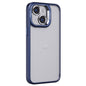 Invisible Lens Holder PC + TPU Frosted Phone Case