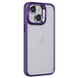 Invisible Lens Holder PC + TPU Frosted Phone Case