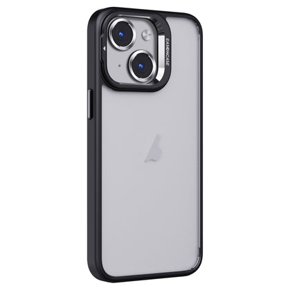 Invisible Lens Holder PC + TPU Frosted Phone Case