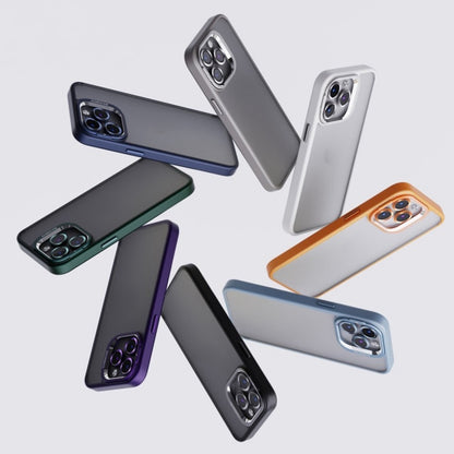 Invisible Lens Holder PC + TPU Frosted Phone Case