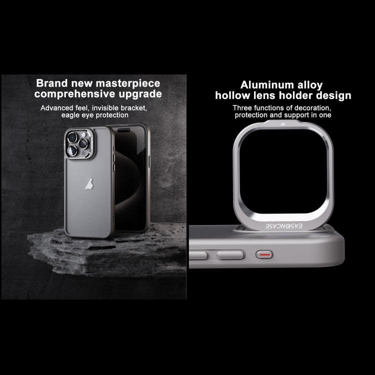 Invisible Lens Holder PC + TPU Frosted Phone Case