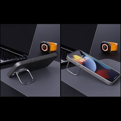 Invisible Lens Holder PC + TPU Frosted Phone Case