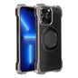 R-JUST RJ51-1 Hollow Rotating Holder MagSafe Magnetic Metal Phone Case