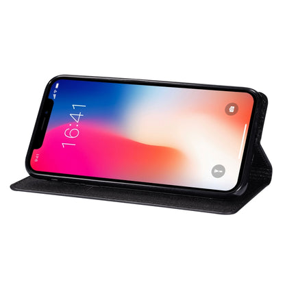Ultrathin Glitter Magnetic Horizontal Flip Leather Case with Holder & Card Slots, For iPhone XR