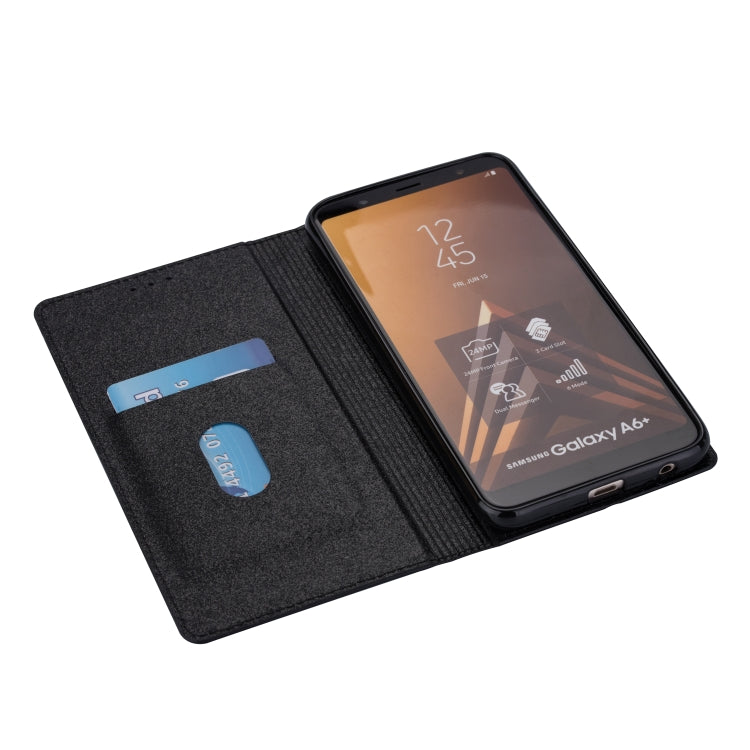 Ultrathin Glitter Magnetic Horizontal Flip Leather Case with Holder & Card Slots, For Samsung Galaxy A6+ / J8 (2018), For Samsung Galaxy A10e, For Samsung Galaxy A20 / A30, For Samsung Galaxy A20e, For Samsung Galaxy A40, For Samsung Galaxy A60��������...