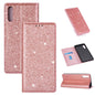 Ultrathin Glitter Magnetic Horizontal Flip Leather Case with Holder & Card Slots, For Samsung Galaxy A6+ / J8 (2018), For Samsung Galaxy A10e, For Samsung Galaxy A20 / A30, For Samsung Galaxy A20e, For Samsung Galaxy A40, For Samsung Galaxy A60��������...