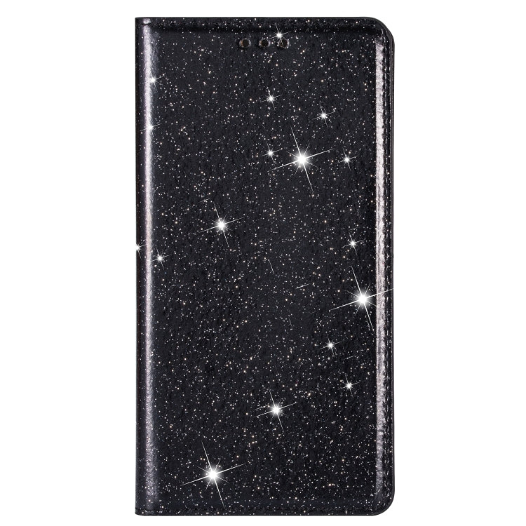 Ultrathin Glitter Magnetic Horizontal Flip Leather Case with Holder & Card Slots, For Samsung Galaxy A70, For Samsung Galaxy A7 (2018) / A750, For Samsung Galaxy J4 (2018), For Samsung Galaxy J4+, For Samsung Galaxy J6 (2018), For Samsung Galaxy J6+���...