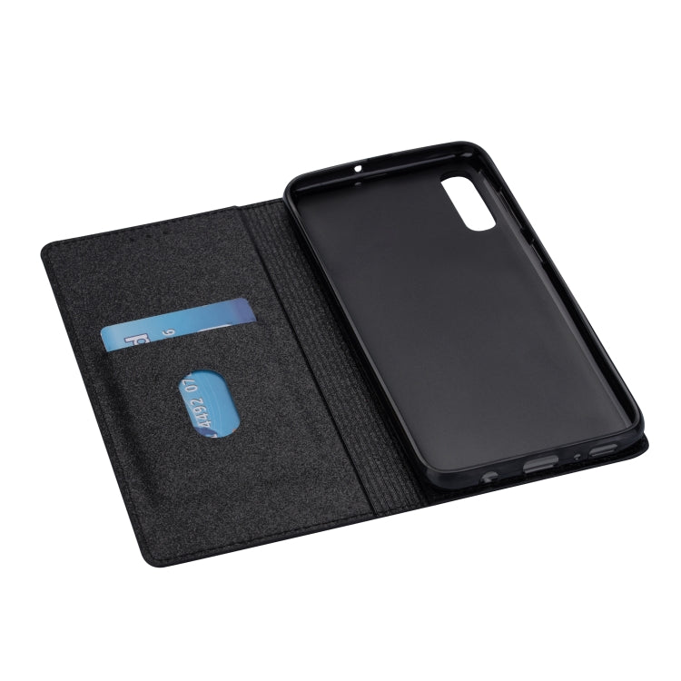 Ultrathin Glitter Magnetic Horizontal Flip Leather Case with Holder & Card Slots, For Samsung Galaxy A70, For Samsung Galaxy A7 (2018) / A750, For Samsung Galaxy J4 (2018), For Samsung Galaxy J4+, For Samsung Galaxy J6 (2018), For Samsung Galaxy J6+���...