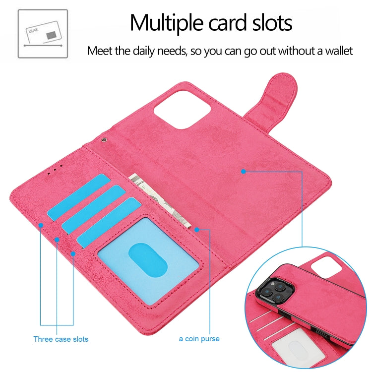 2 in 1 Detachable Phone Leather Case