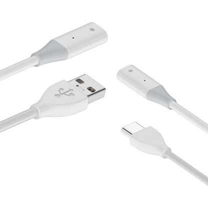 For Apple Pencil 1 USB to 8 Pin Stylus Charging Cable with Indicator Light