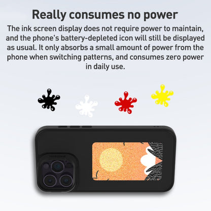NFC Four-Color E-ink Screen DIY Phone Case