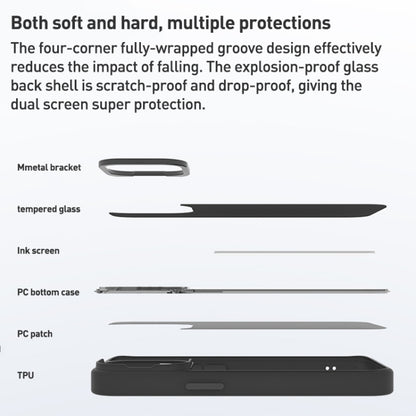 NFC Four-Color E-ink Screen DIY Phone Case