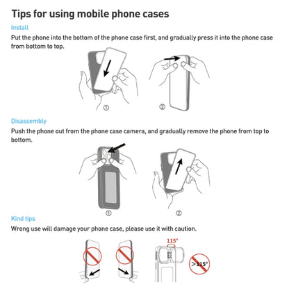 NFC Four-Color E-ink Screen DIY Phone Case
