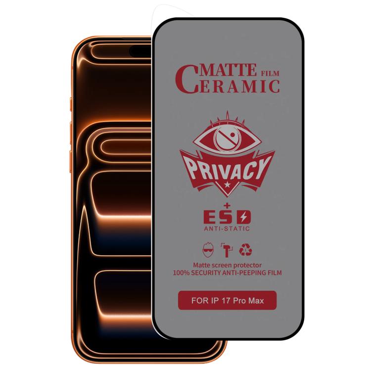 Full Coverage Frosted Privacy Ceramic Film