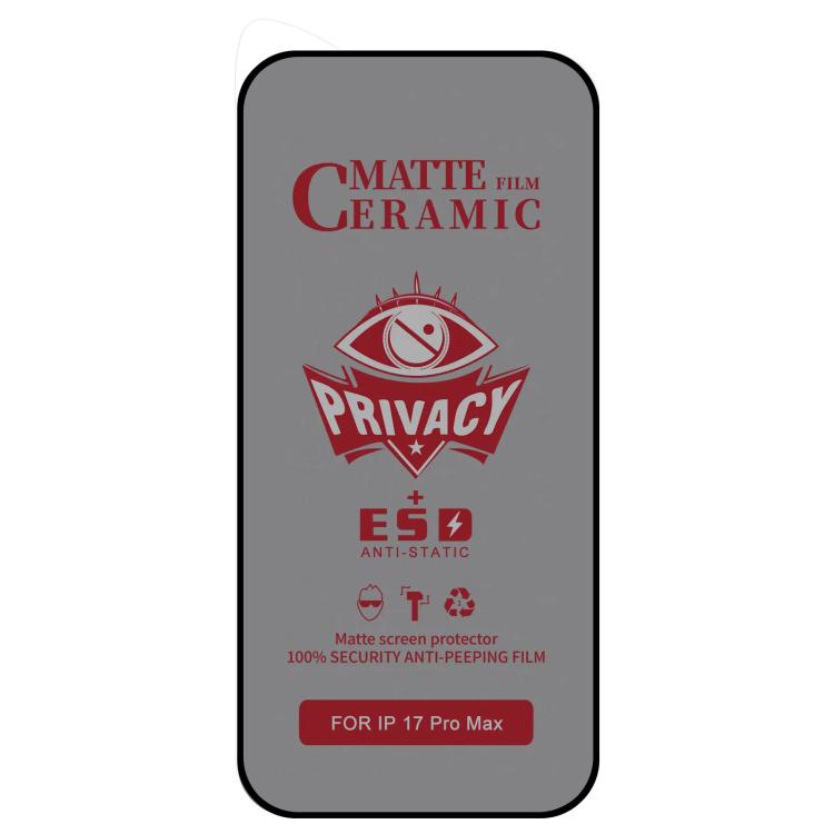 25pcs Full Coverage Frosted Privacy Ceramic Film