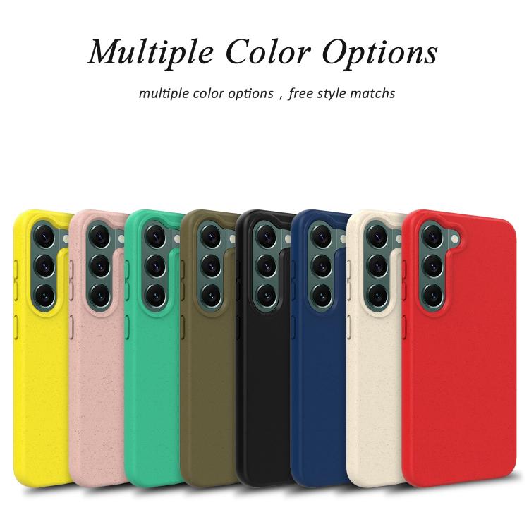 Wheat Straw Material + TPU Phone Case, For Samsung Galaxy S25 5G, For Samsung Galaxy S25+ 5G, For Samsung Galaxy S25 Ultra 5G, For Samsung Galaxy S24 Ultra 5G, For Samsung Galaxy S24+ 5G, For Samsung Galaxy S24 5G