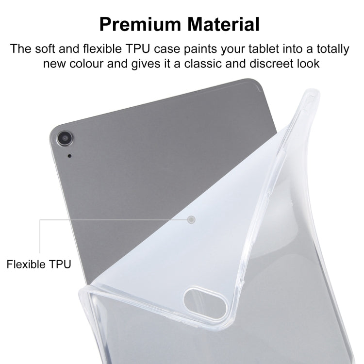 Highly Transparent TPU Tablet Case with Pen Slot