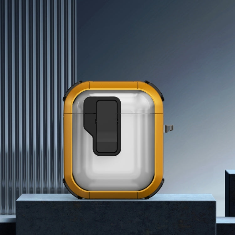 Thunder Clear Wireless Earphones Protective Case with Magnetic Switch