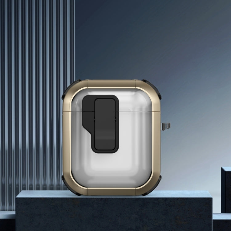 Thunder Clear Wireless Earphones Protective Case with Magnetic Switch