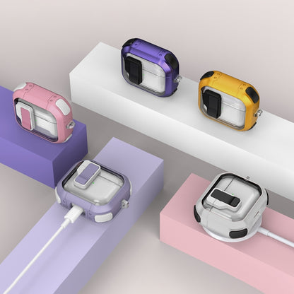 Thunder Clear Wireless Earphones Protective Case with Magnetic Switch