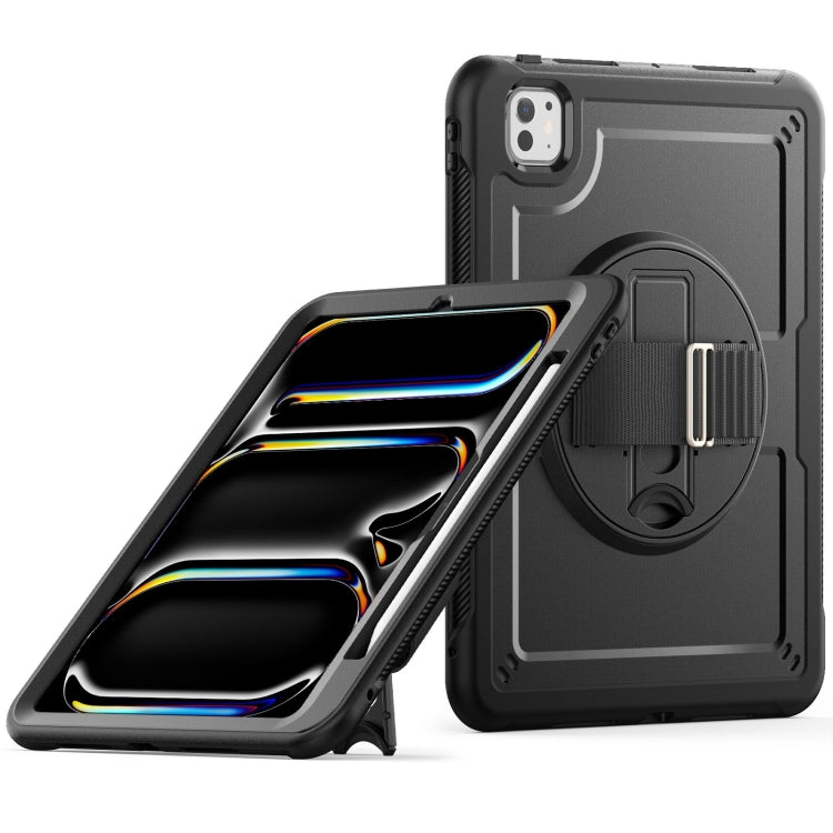 Honeycomb Hand Grip Turntable Stand Tablet Case