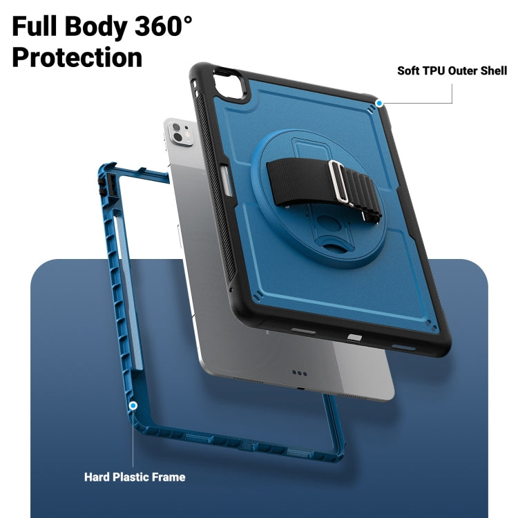 Honeycomb Hand Grip Turntable Stand Tablet Case