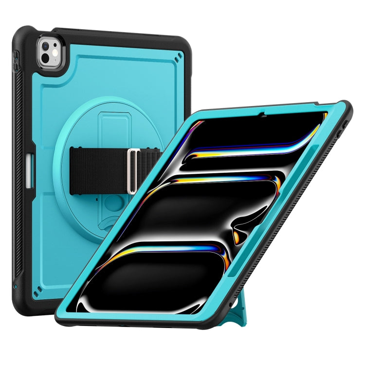 Honeycomb Hand Grip Turntable Stand Tablet Case