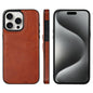 Litchi Leather Skin Card Slots Phone Case