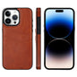 Litchi Leather Skin Card Slots Phone Case