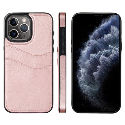 Litchi Leather Skin Card Slots Phone Case