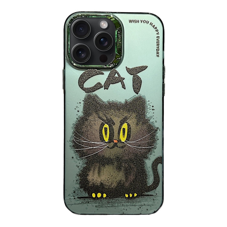 Electroplated Lens Ring Cartoon Animal Phone Case