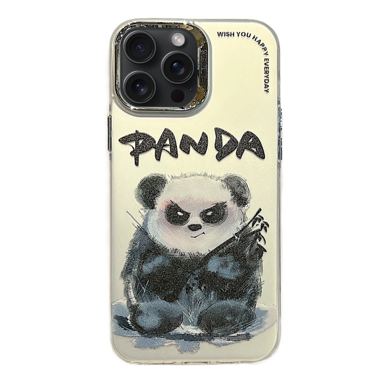 Electroplated Lens Ring Cartoon Animal Phone Case