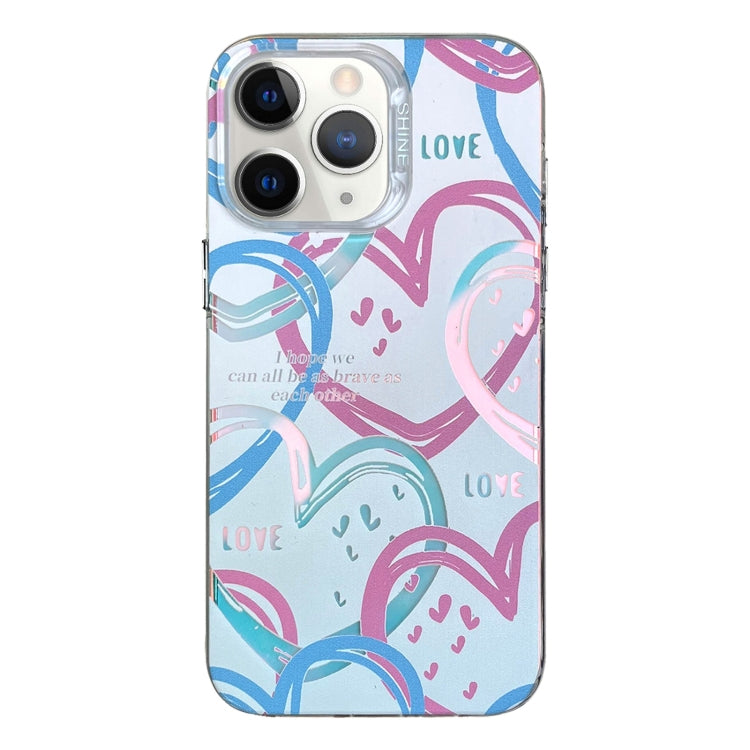 Colorful Pattern TPU + PC Phone Case