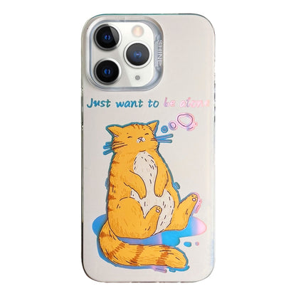 Colorful Pattern TPU + PC Phone Case