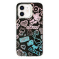 Colorful Pattern TPU + PC Phone Case
