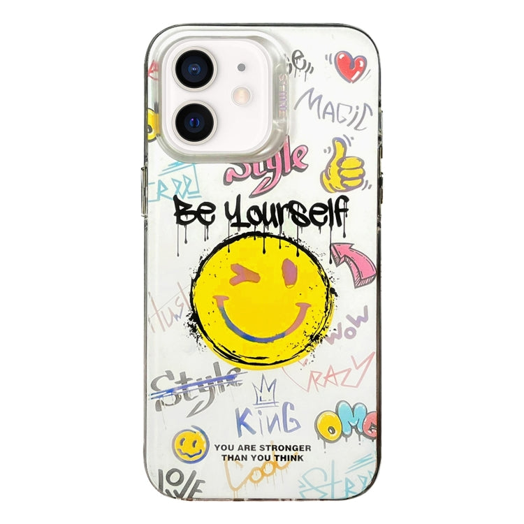 Colorful Pattern TPU + PC Phone Case