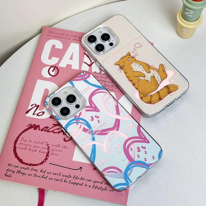 Colorful Pattern TPU + PC Phone Case