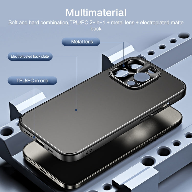 R-JUST RJ-61 Electroplating Frosted TPU + PC Phone Case