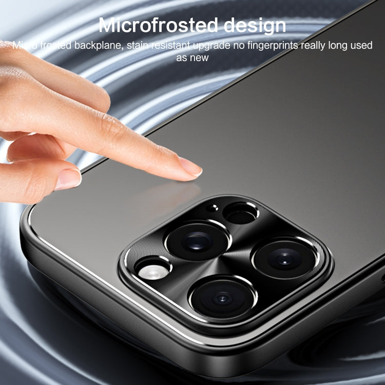 R-JUST RJ-61 Electroplating Frosted TPU + PC Phone Case