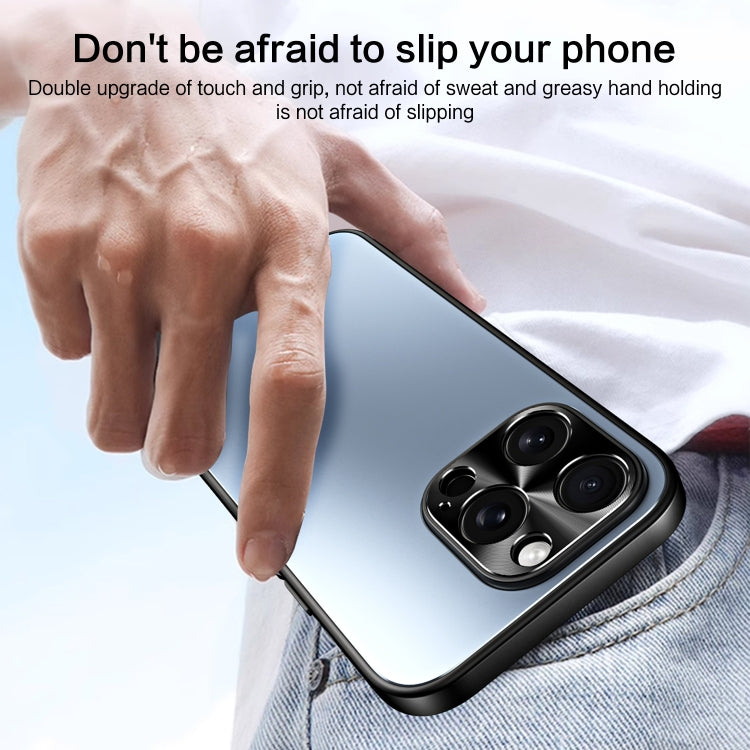 R-JUST RJ-61 Electroplating Frosted TPU + PC Phone Case